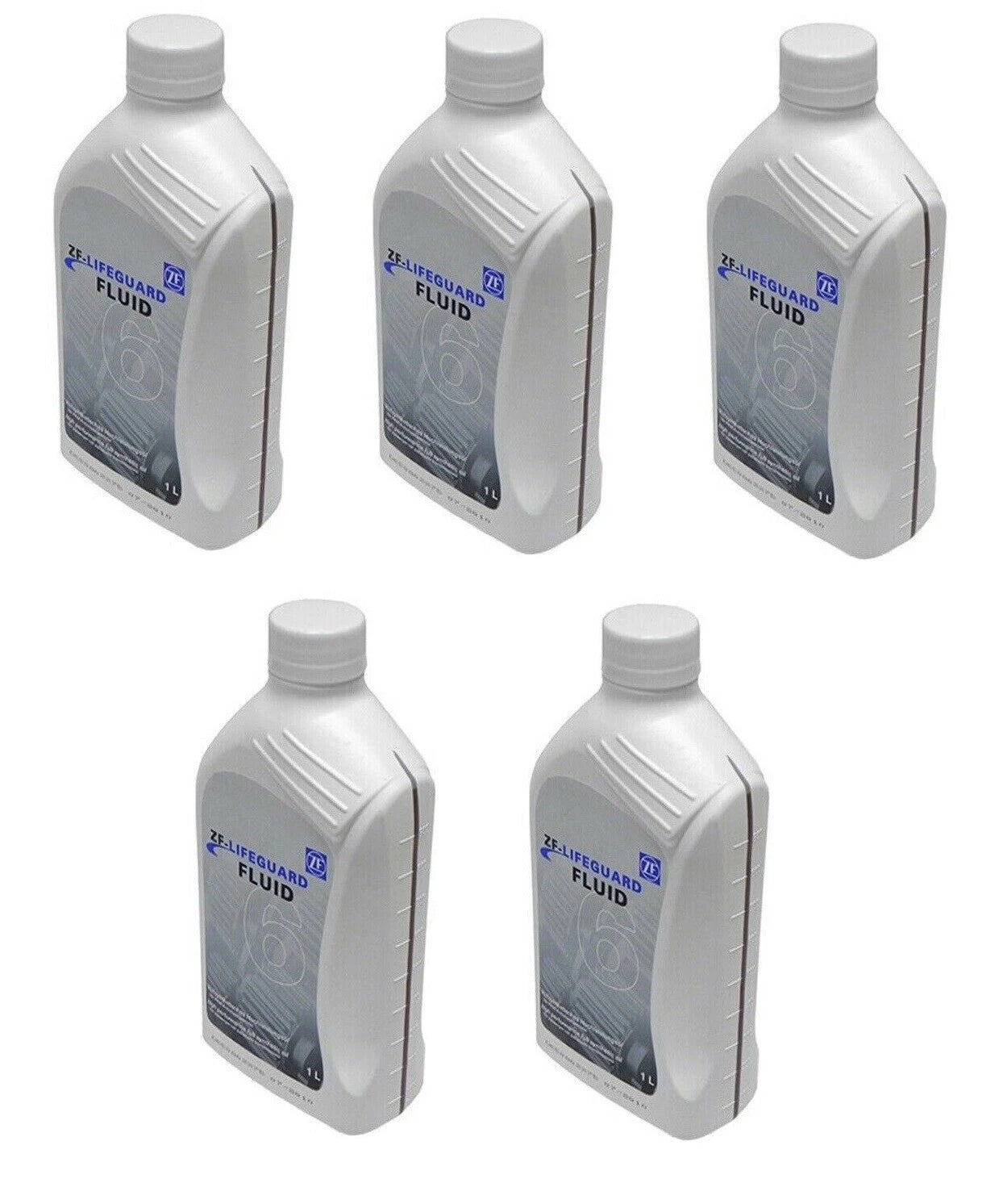 Set of 5 Automatic Transmission Fluid S671090255 for ZF (OEM)