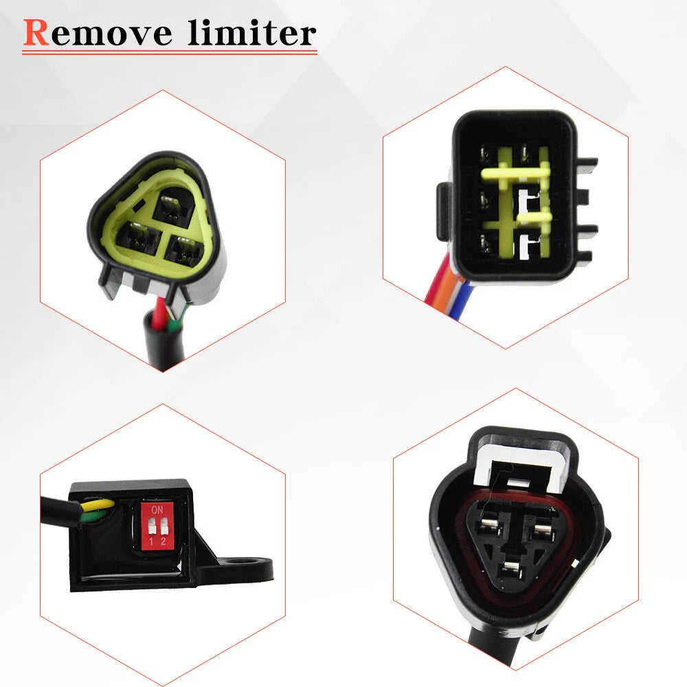 Removal Speed Limiter CDI Rev Ignition Box for Suzuki LTZ50 (2006–2022)