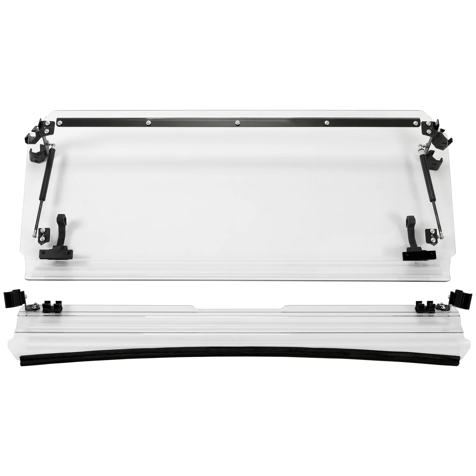 Front Vented Full Clear Flip Windshield for CFMOTO UForce 1000 (2019–2026)