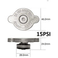 Radiator Cap for Isuzu MU UCS55 4cyl 2.8L 4JB1-T (1990 - 1995)