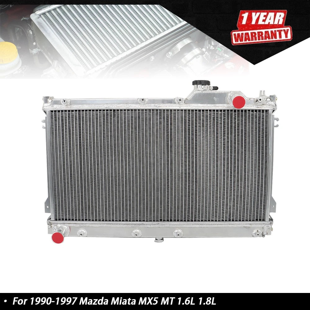 2 Row Core Racing Radiator for Mazda Miata MX5 (1989â1997)