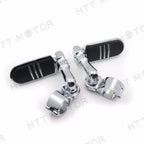 Adjustable Foot Pegs for Triumph Rocket/Suzuki (1.5" Chrome)