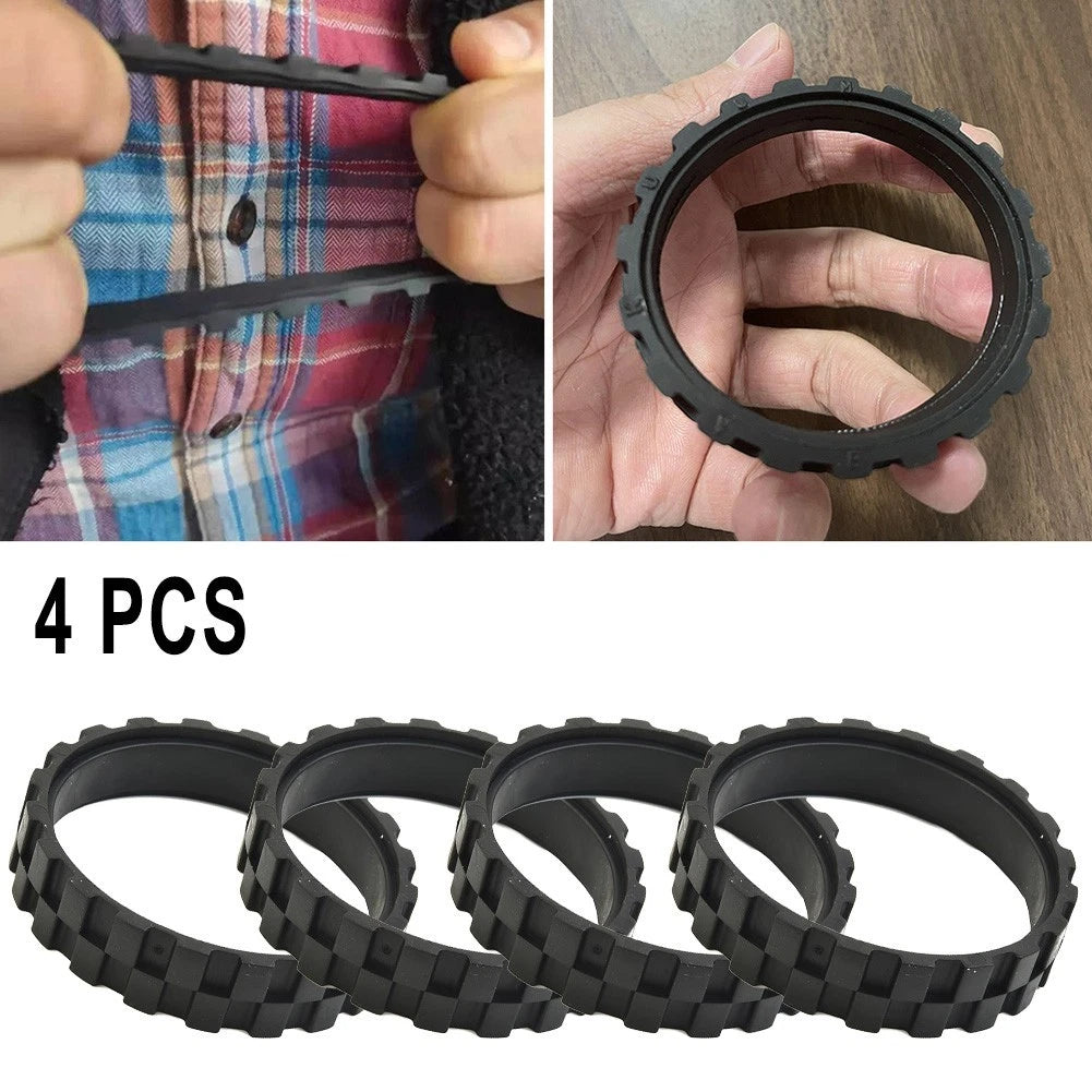 Set of 4 Tires for iRobot Roomba 500 600 700 800 900 Series