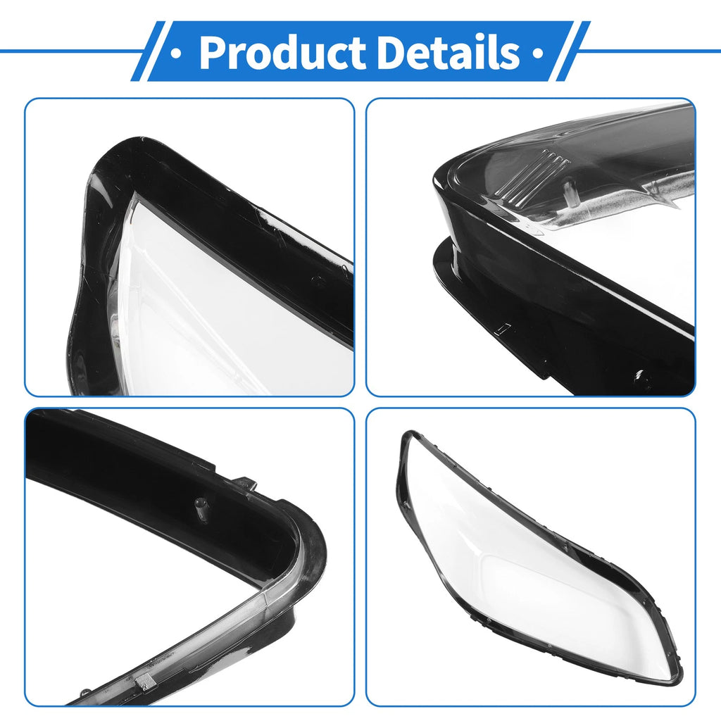 Headlight Lens Cover for Chevrolet Malibu (2013–2015) LT/LTZ/Eco