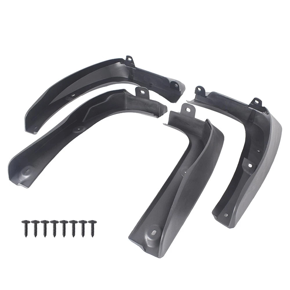 Set of 4 Splash Guard Mud Flaps for Toyota Highlander (2014–2019)
