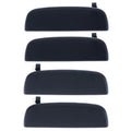4pc Front/Rear Door Handle Textured Black for Suzuki Alto