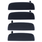 4pc Front/Rear Door Handle Textured Black for Suzuki Alto