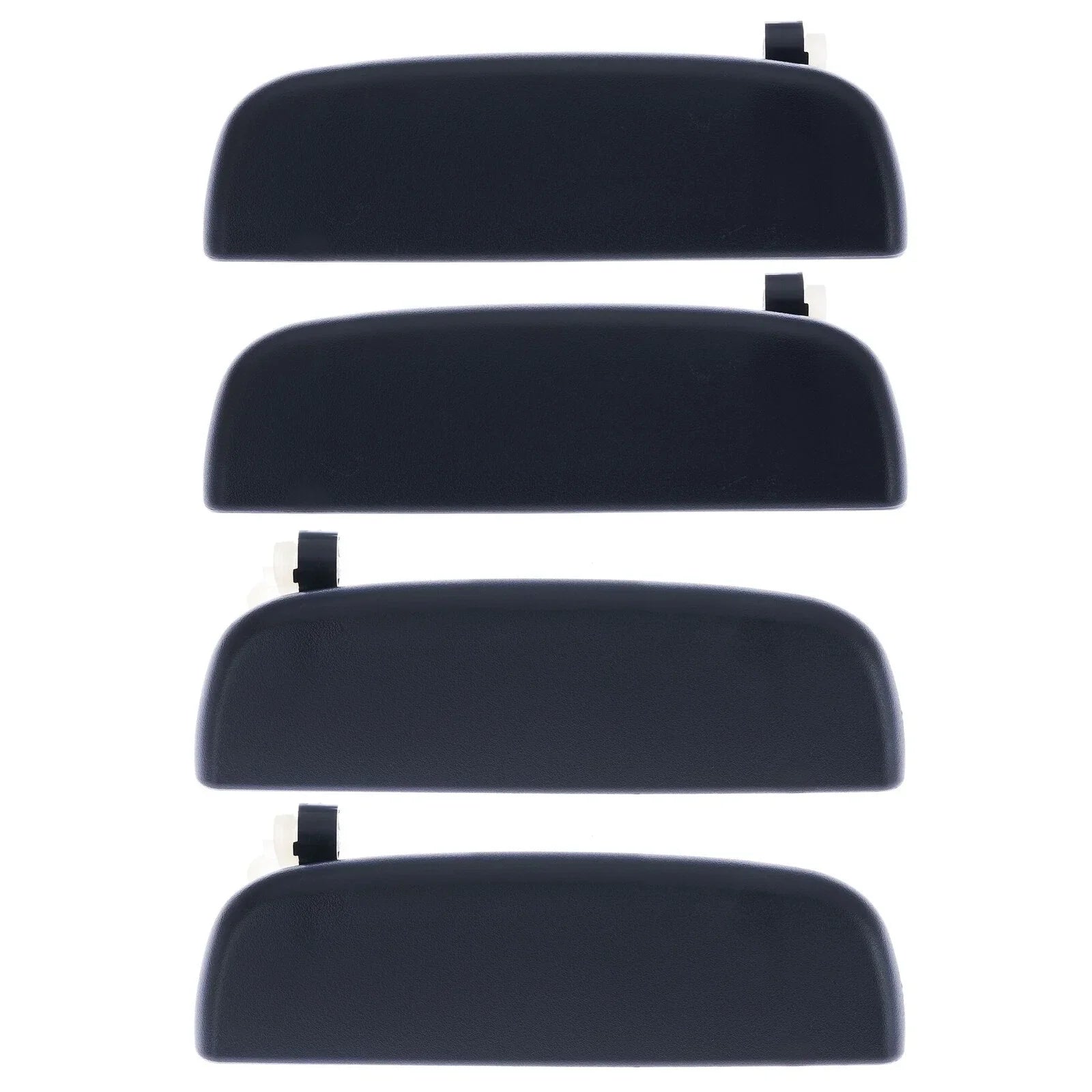 4pc Front/Rear Door Handle Textured Black for Suzuki Alto
