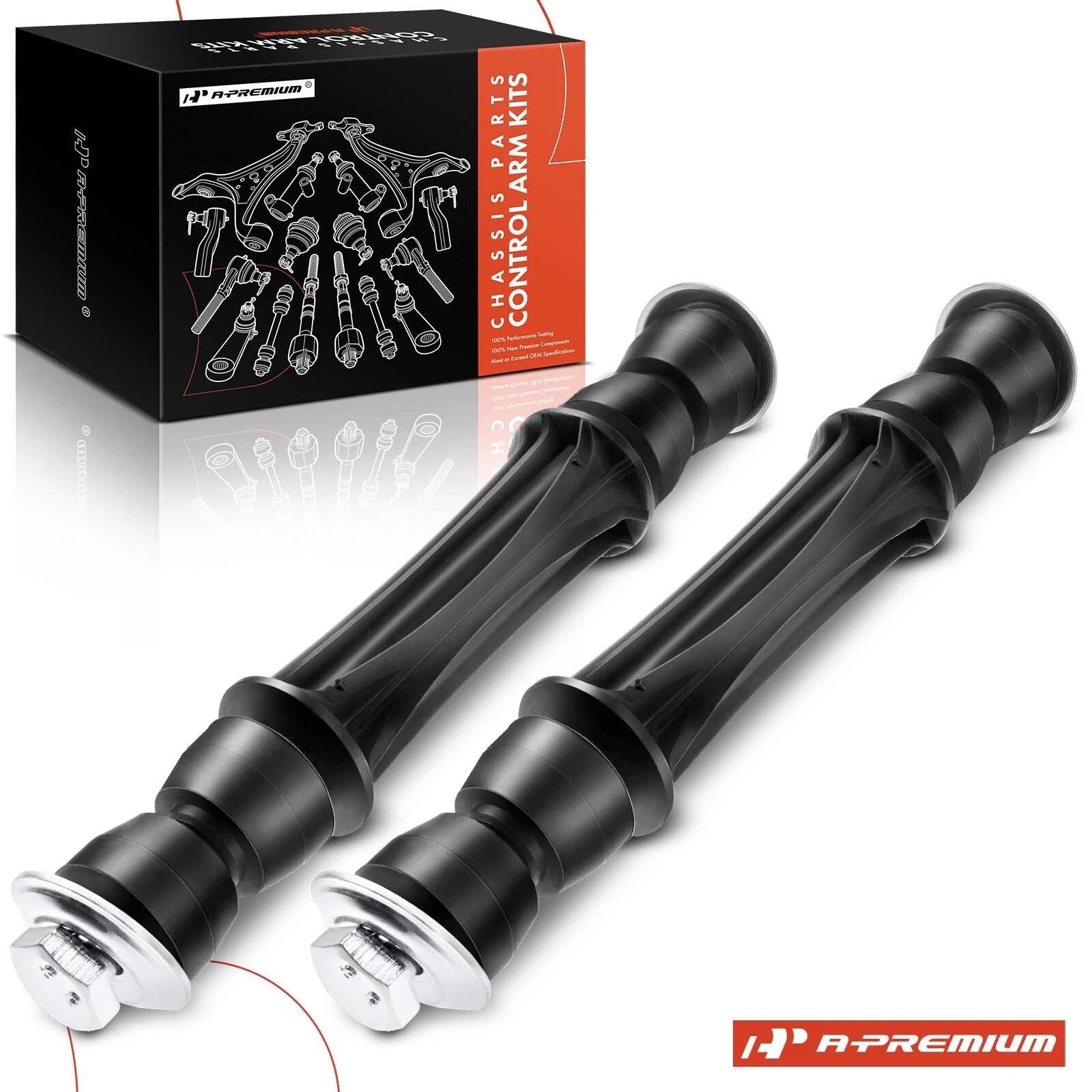 2X Front Side Sway Bar Link for Chevrolet Silverado 1500 (2007â2016)