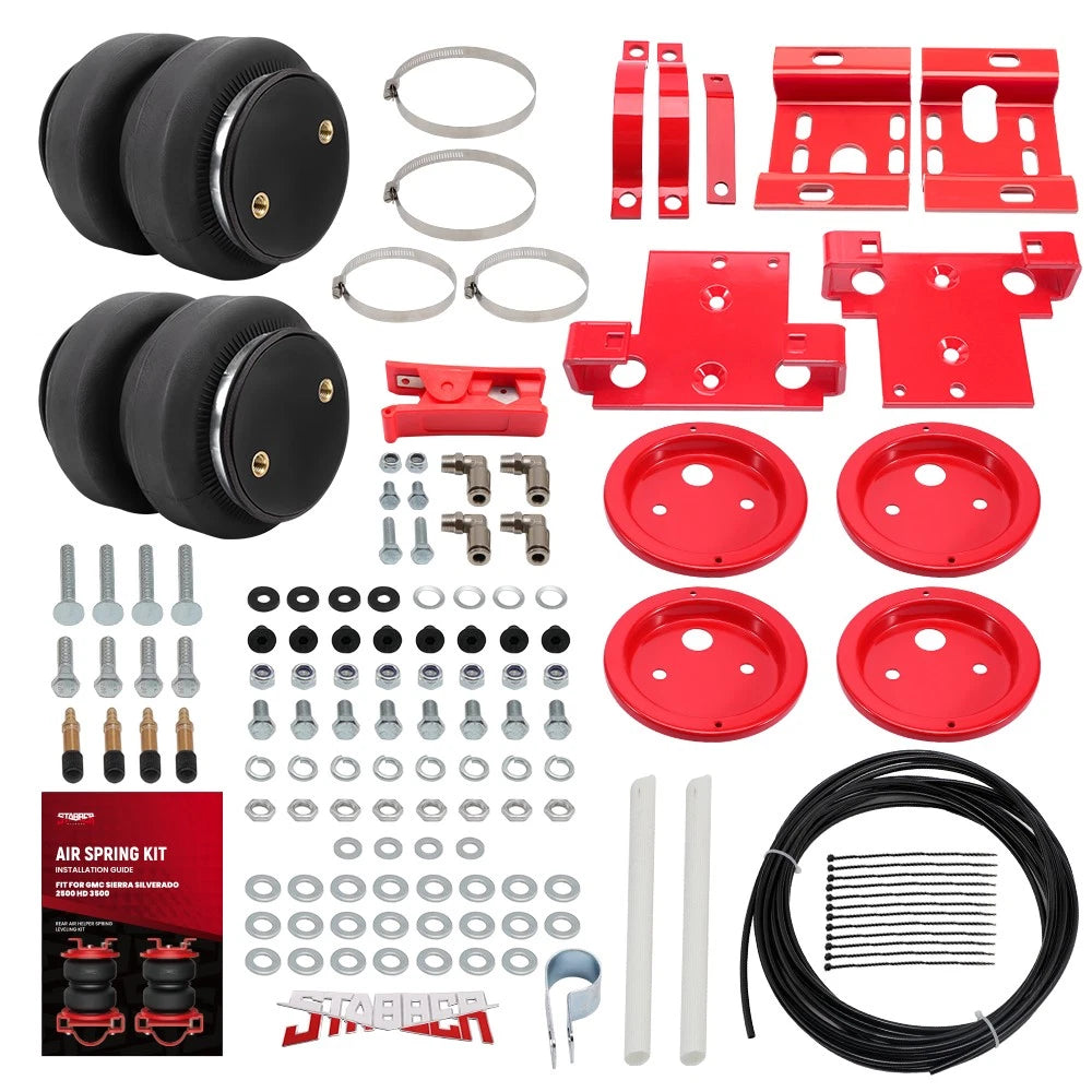 Air Suspension Bags Kit Rear for Chevy Silverado 2500 HD (2001–2010)