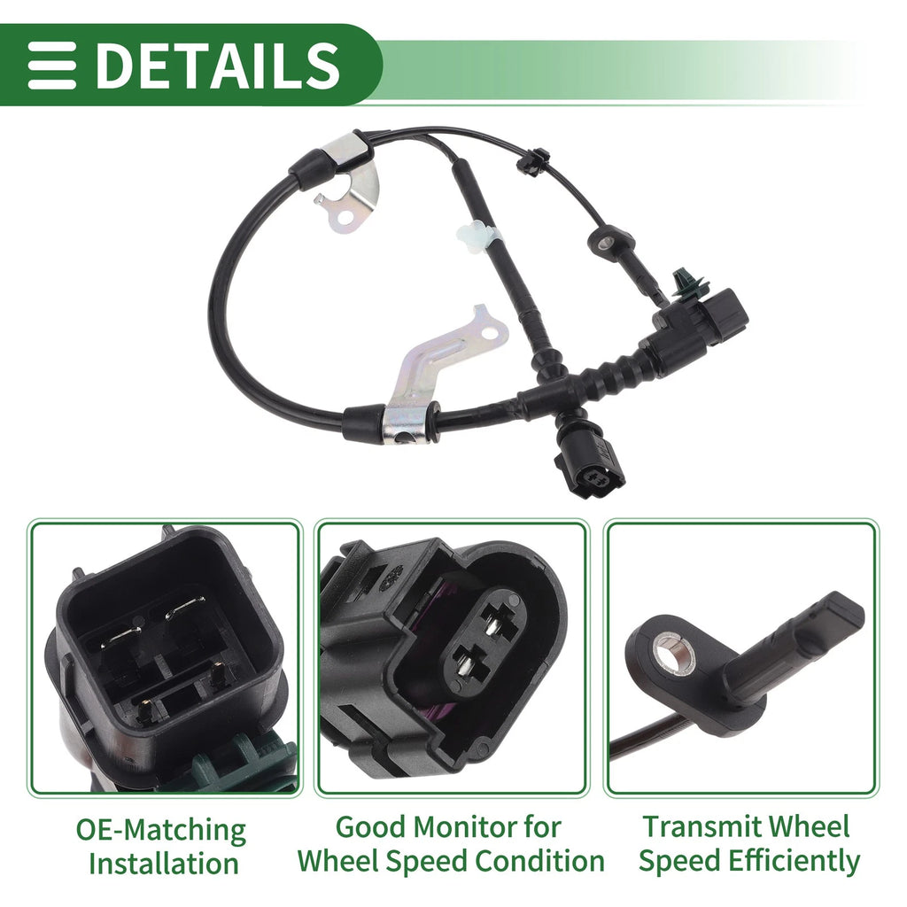 ABS Wheel Speed Sensor No. 47510TEAT01 for Honda Civic (2017–2020)