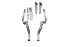 2.5" Dual Exhaust Kit for Ford Mustang (1986–2004) No Muffler Rear Exit SW Tip