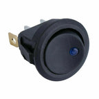 Round SPST Switch 12V for Automotive Applications