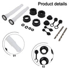 Gas Can Nozzle Replacement for Flexible Design (Universal Fit)