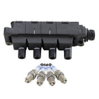 Ignition Coil & 4 Platinum Spark Plugs Kit for BMW E36 318ti (1996–1999)
