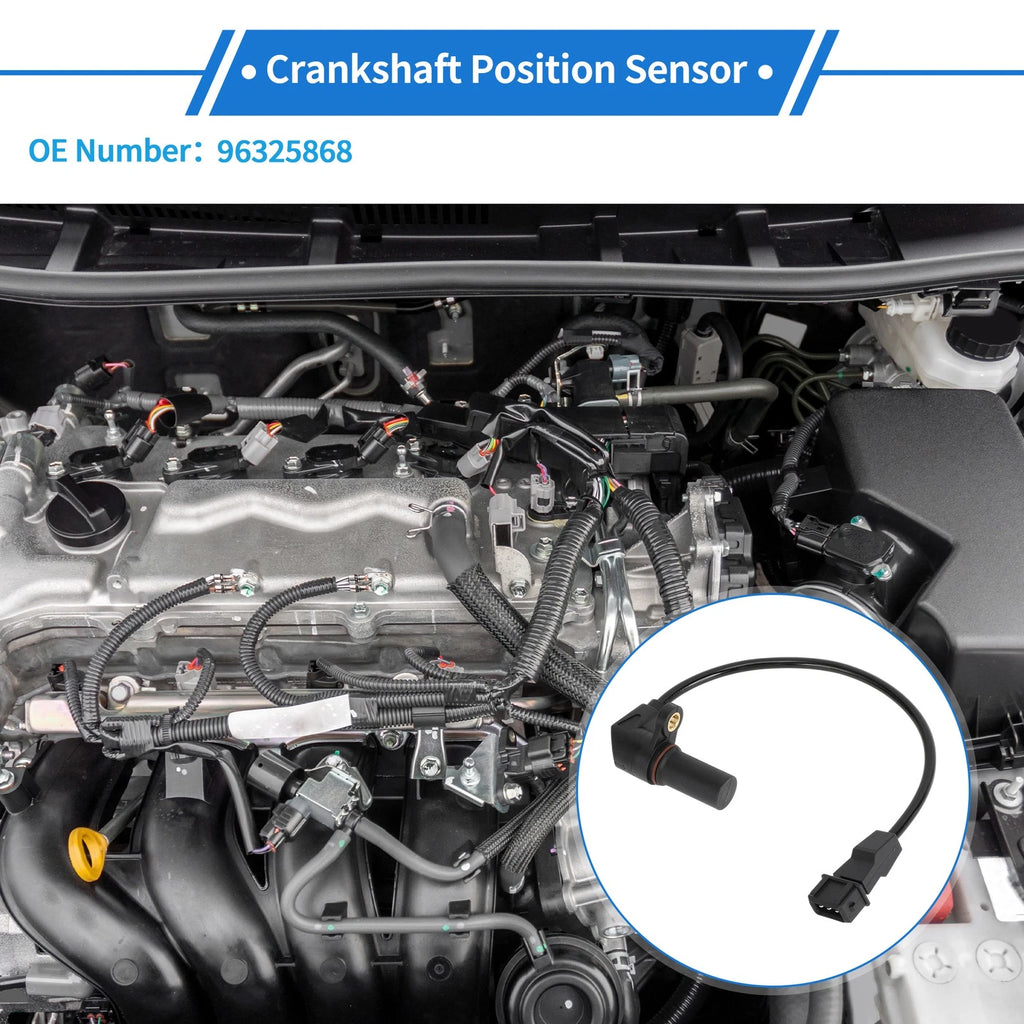 Crankshaft Position Sensor for Chevrolet Matiz 0.8 (2005–2013) No. 96325868