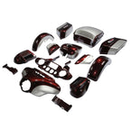 Fairing Bodywork for Harley Electra Glide (2014–2023) Twisted Cherry/Silver