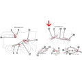 Feeder House Main Drive Belt A-Z38186-AI for