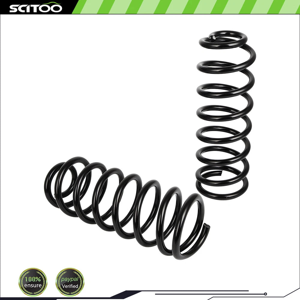 Set of 2 Rear Coil Springs for Jeep Wrangler (2007–2017)