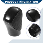 Automatic Gear Shift Knob for Lexus ES300h (2013–2018) Black Faux Leather