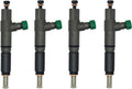 Set of 4 Fuel Injectors 1G796-53000 1G796-53002 for Kubota V2203 V2403