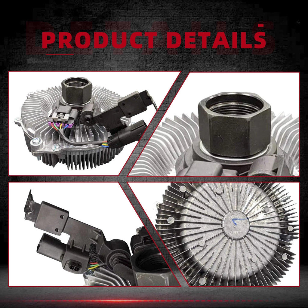 Engine Cooling Fan Clutch for Ford F-250 F-350 F-450 F-550 Super Duty (2011–2016)