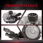 Engine Cooling Fan Clutch for Ford F-250 F-350 F-450 F-550 Super Duty (2011–2016)