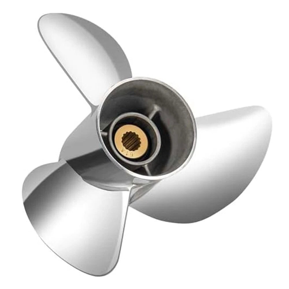 Stainless Steel Propeller for Yamaha 150-300 HP (15 Spline, RH)