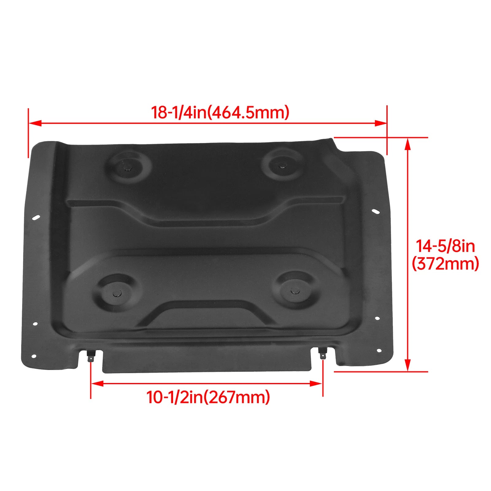 Inner Trunk Base Plate for Harley Touring (2014–Present)
