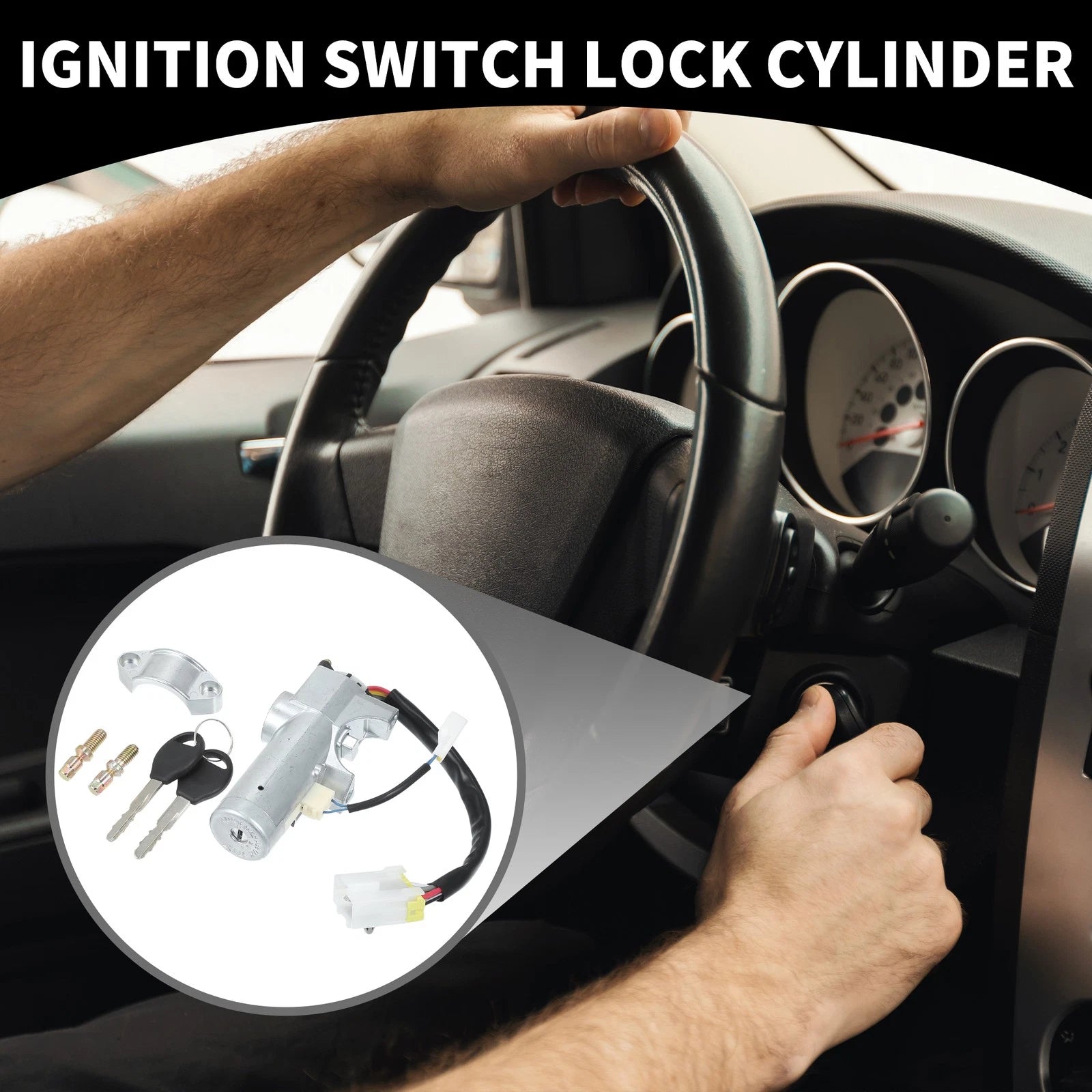 Ignition Lock Cylinder Assembly for Nissan Frontier, Xterra (No.D87004S100)
