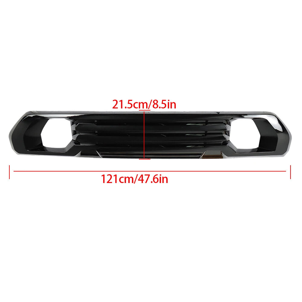 Front Bumper Lower Trim for GMC Sierra 1500 AT4/Denali (2019–2021) Black