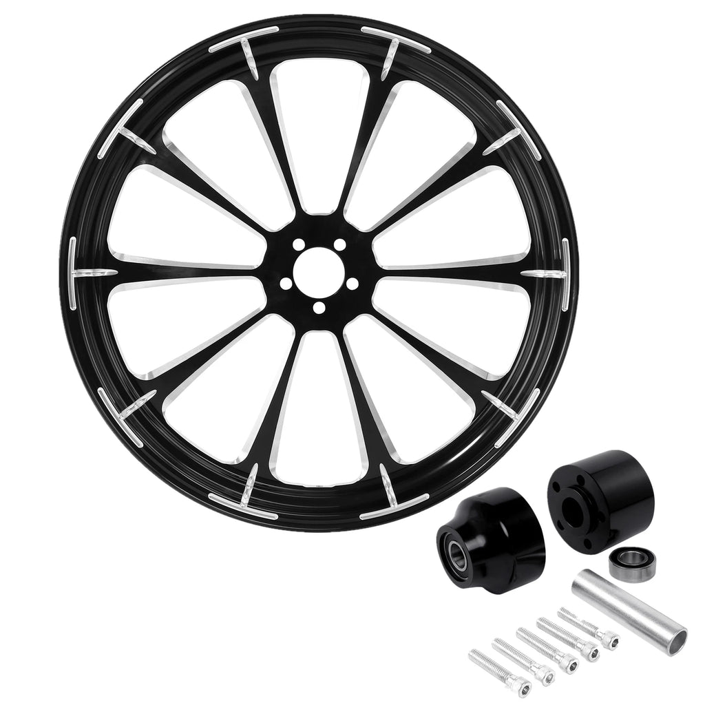 21" Front Wheel Rim Hub for Harley Touring (1997–2021) - Single Disc