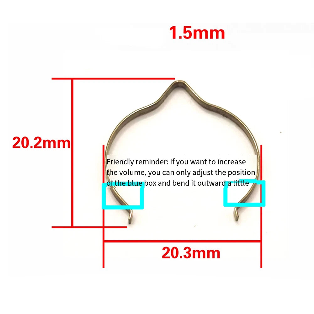 Stainless Steel Sound Click Holder for Bearking Fishing Reel