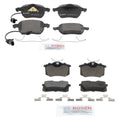 Set of 4 Bosch Quietcast Disc Brake Pads for Audi A4 A4 Quattro