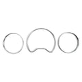 Speedometer Gauge Dial Rings Bezel Trim for Mercedes Benz C E CLK Class (2003-2009)