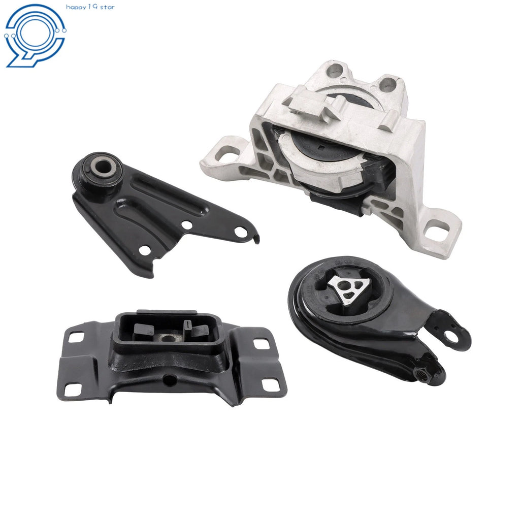 Set of 4 Motor and Transmission Mounts for Mazda 3 (2004–2009)