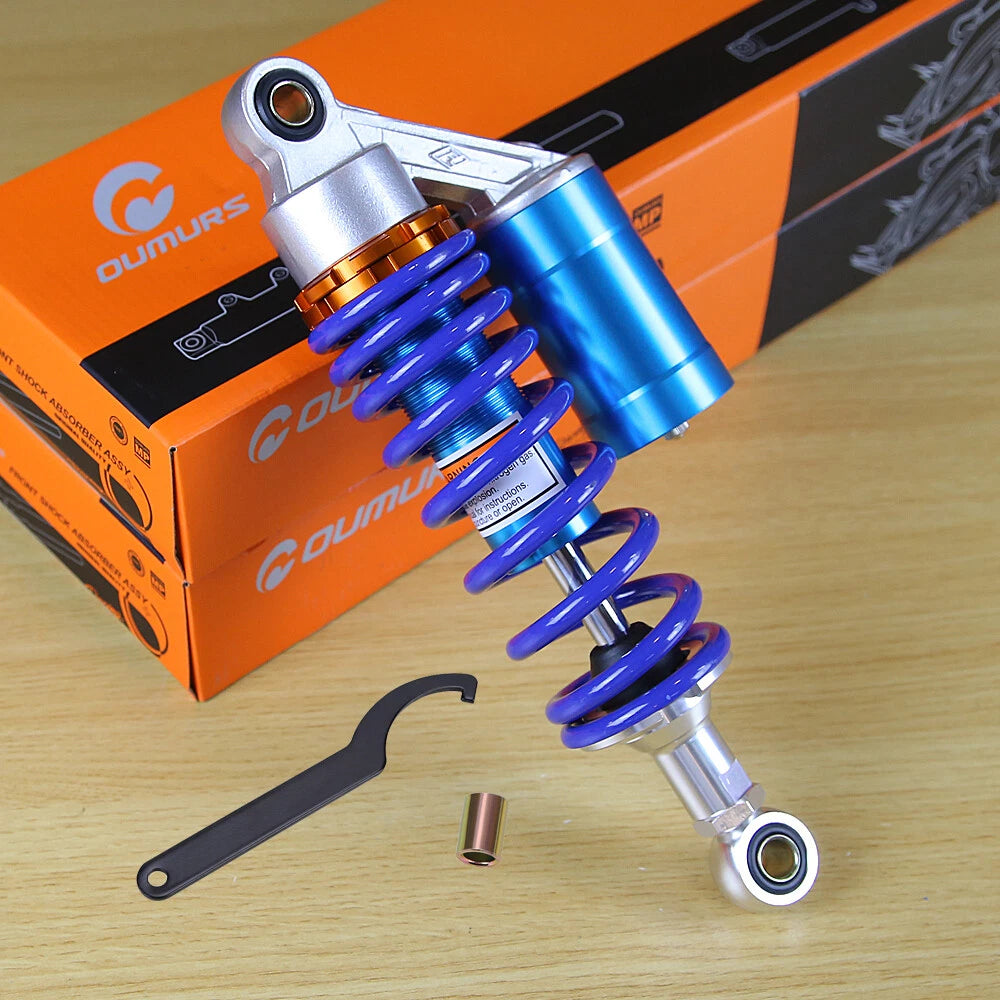 11" Inch Universal Motorcycle Shock Absorbers for Honda CB, Yamaha (All Years)