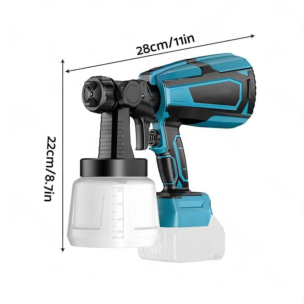 Cordless Paint Sprayer for Makita 18V Battery (1000ml)