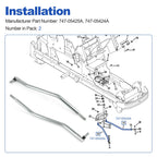 Steering Drag Link Kit for Cub Cadet (Left & Right) 747-05424A 747-05425A