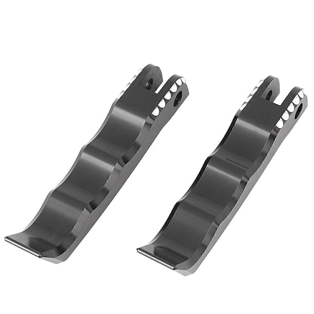 Footpeg Rests for Suzuki Hayabusa GSX1300R (2008–2016) Black