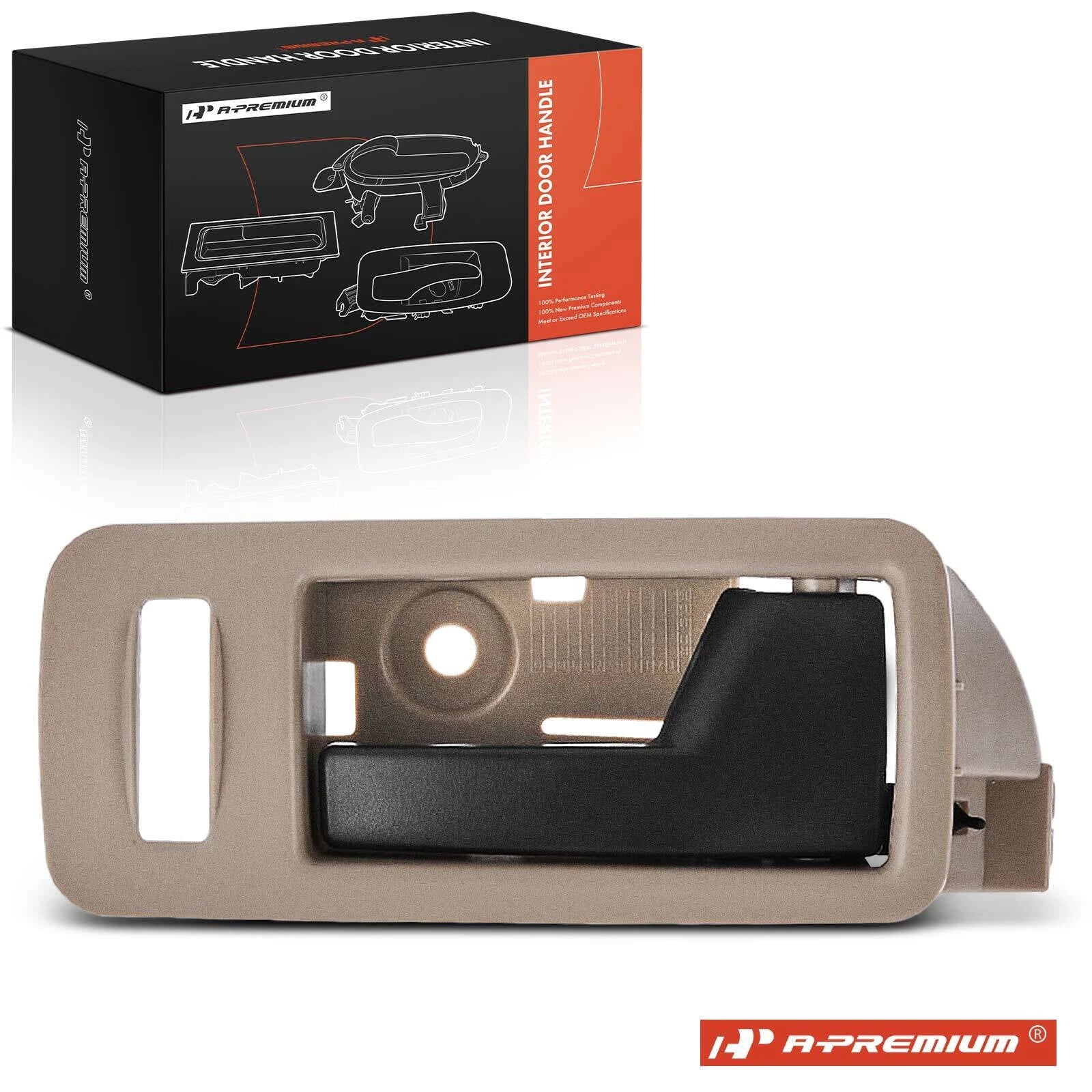 Front Right Plastic Interior Door Handle for Ford Mustang (2010–2014)