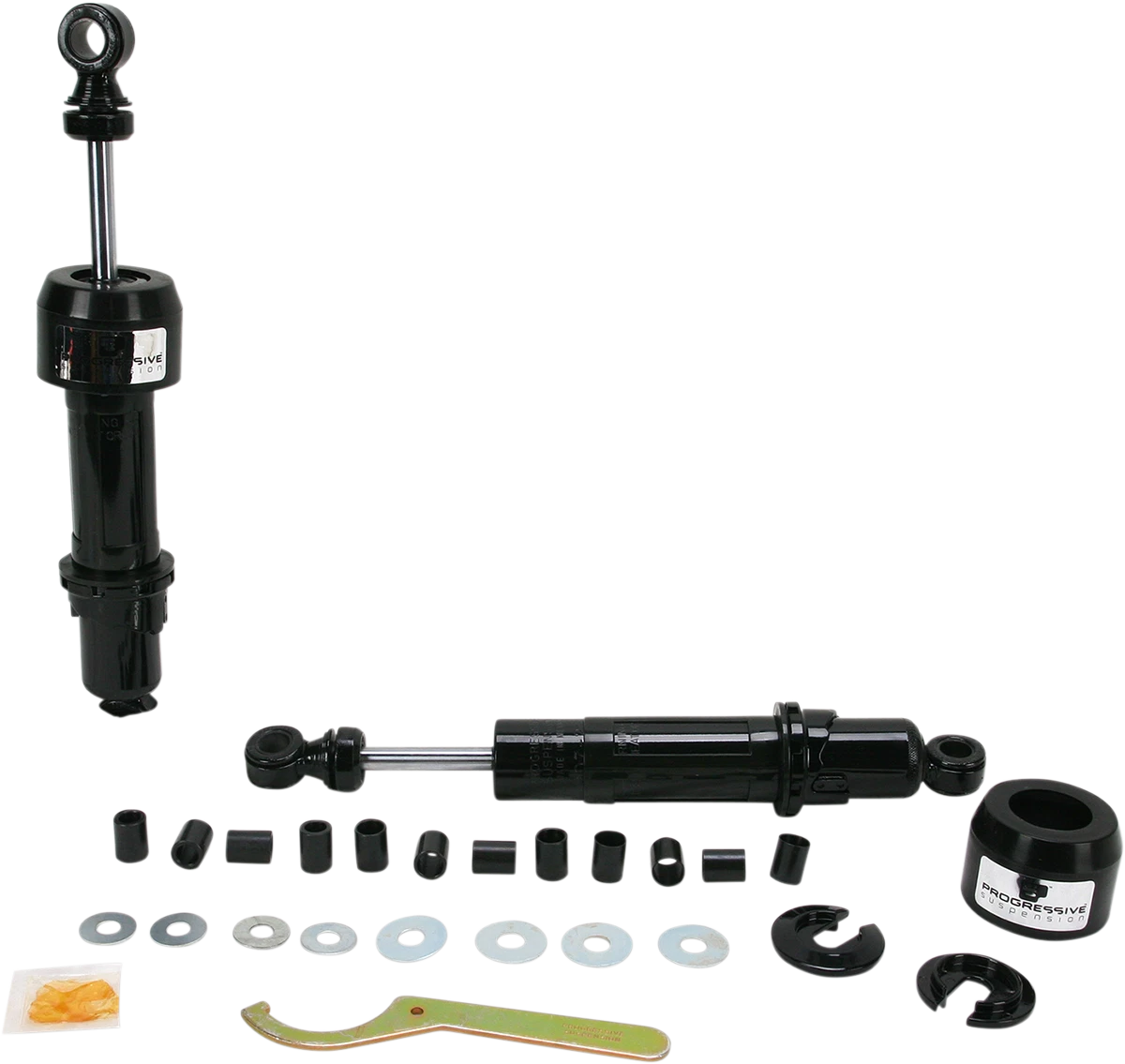 Progressive Suspension 12-Series Shocks 13.5" Black for