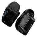 Lower Vented Leg Fairings for Harley Street Glide (2014–2024) Black