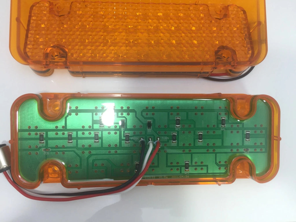 LED Parking Lights with Flasher Amber Turn Signal for Chevy Truck (1971–1972)
