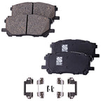 Brake Disc Rotors and Pads Kit for Lexus RX350 RX400h, Toyota Highlander