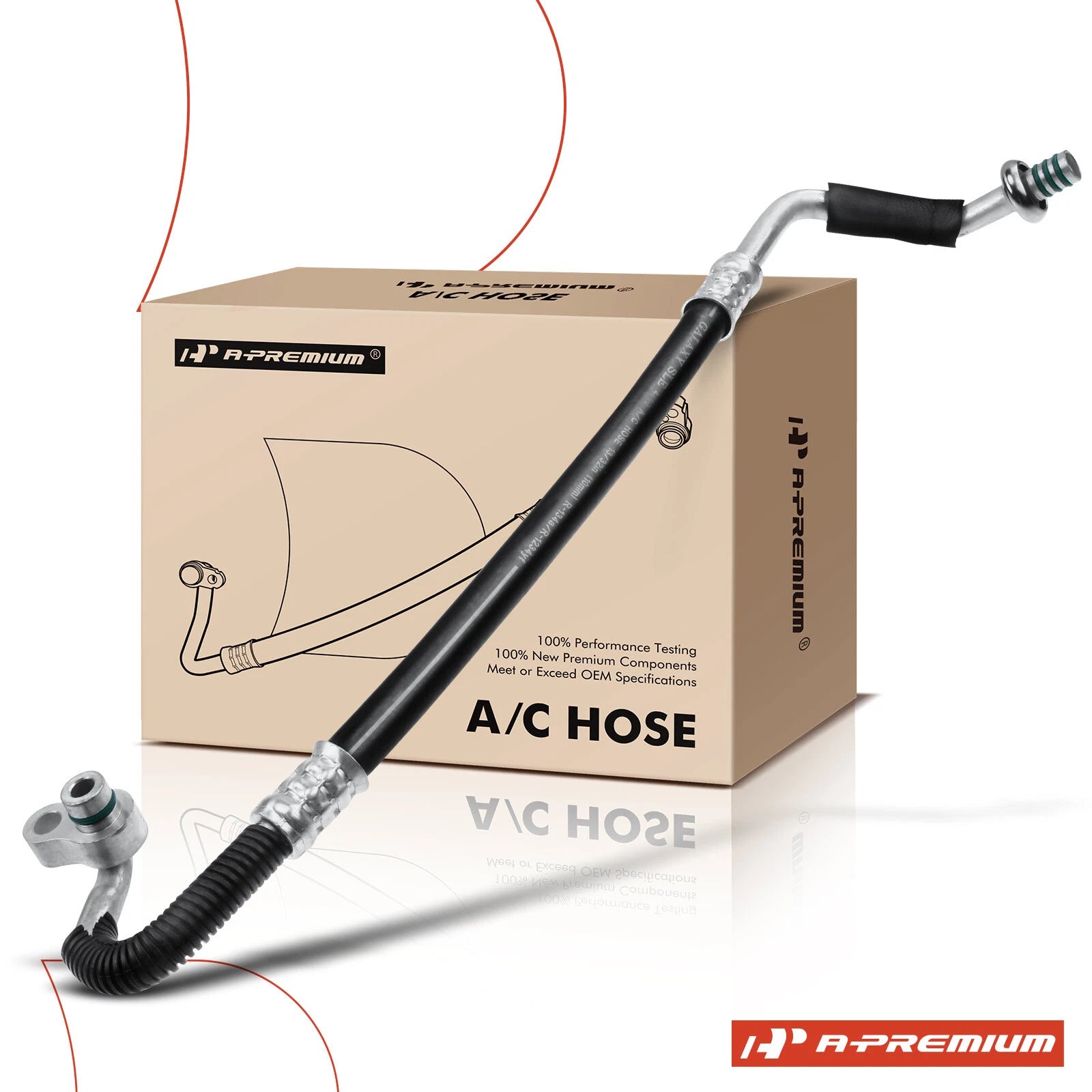 AC Refrigerant Discharge Hose for Nissan 350Z (2003–2007)