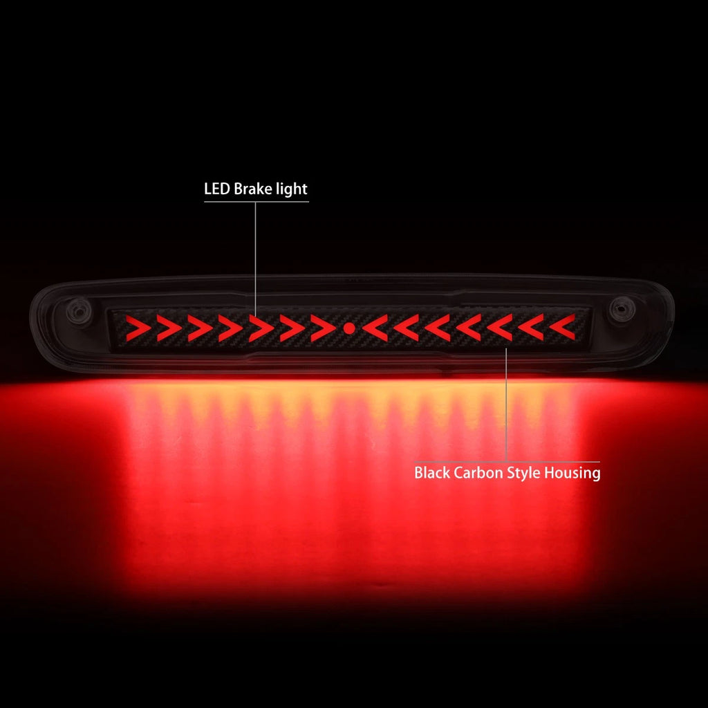 Chasing Arrow LED Carbon Third Brake Light for Silverado Sierra (2007–2014)
