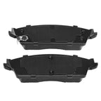 Set of 4 Rear Ceramic Brake Pads for Chevy Silverado 1500 (2007–2013)