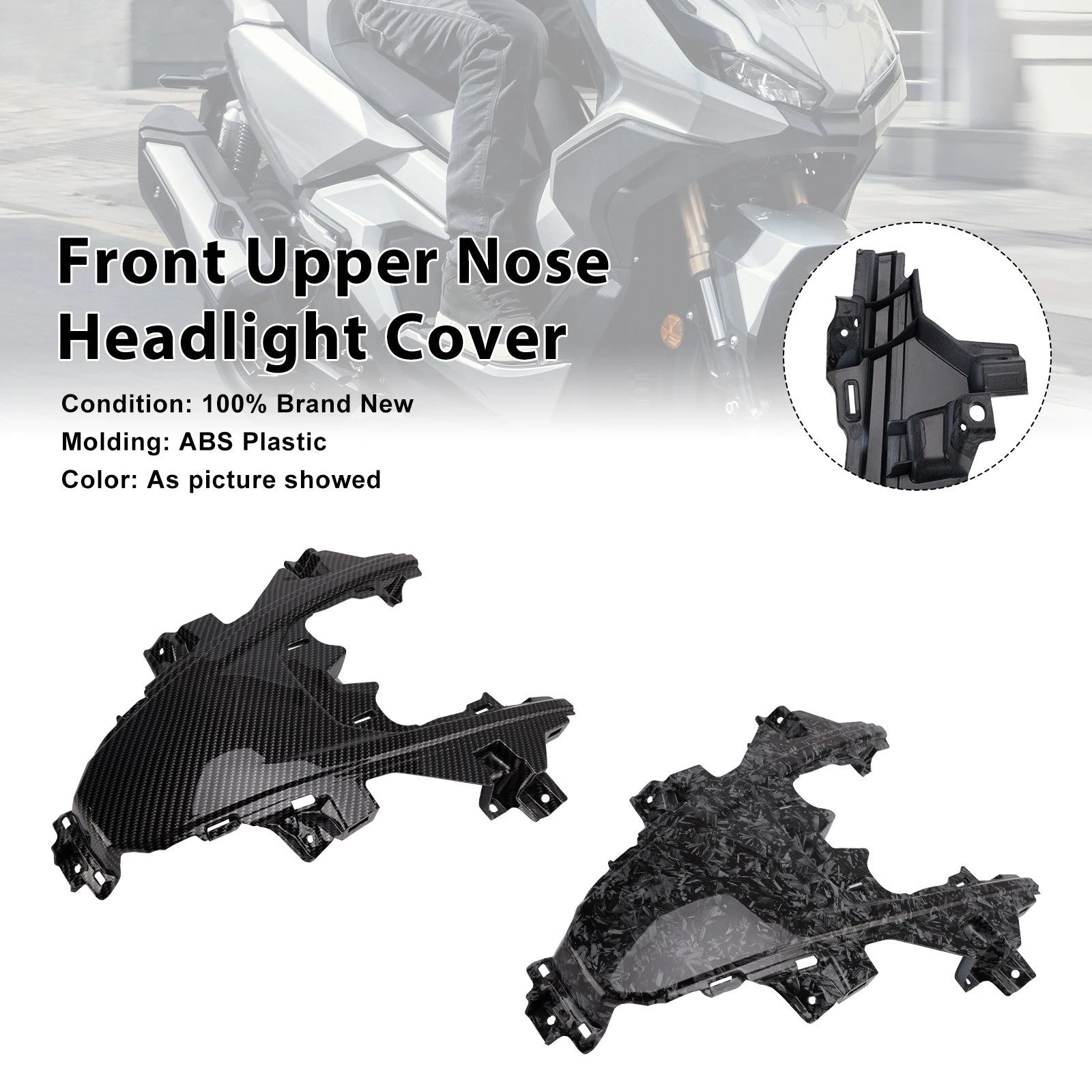 Front Nose Headlight Panel Cover for Honda ADV350 (2022–2025)