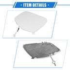 Tow Hook Eye Hole Cover for BMW X1 XDrive28i (2013–2015) - White Plastic